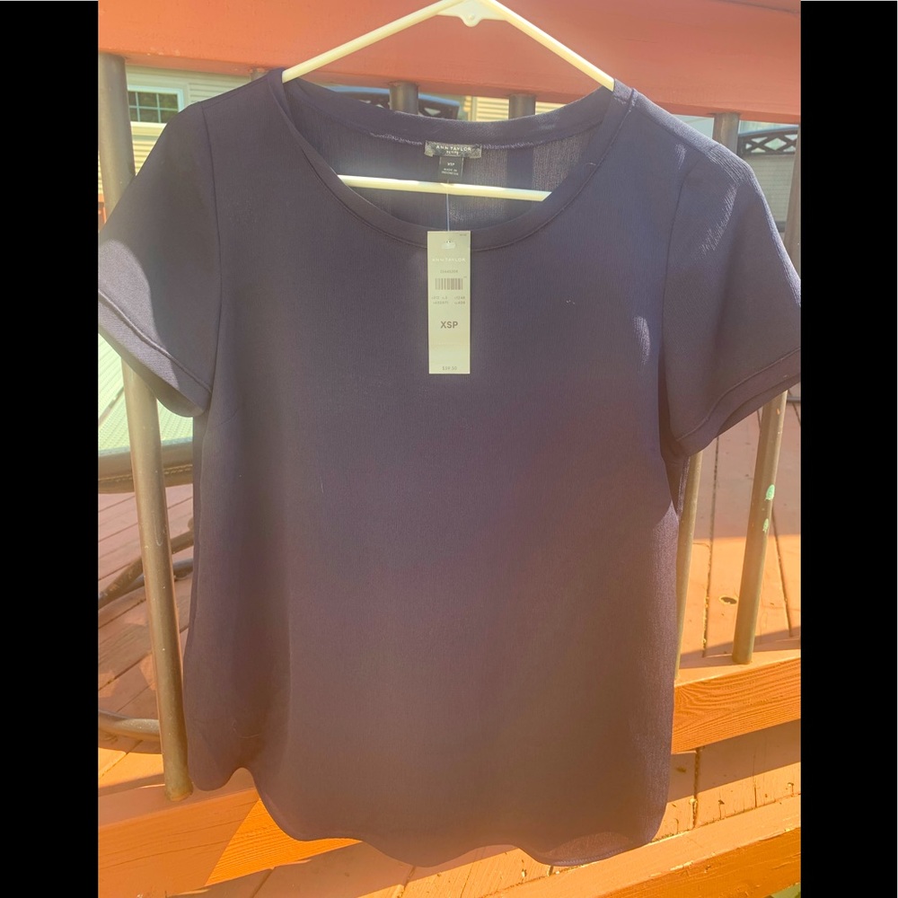 Navy Short sleeve shirt